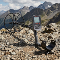 Détecteur de métaux souterrain T90, étanche IP68, en aluminium, bobine 18,75 kHz 30 cm, 4 modes de reconnaissance, détection de tous les métaux, mode PinPoint