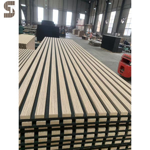 Акустическая панель Shengtai MDF с тканевой пленкой-экономичная Звукопоглощающая Панель для офисов и классных комнат - Product Image 3