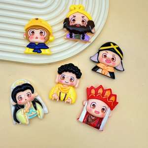 Grosir Pabrik Aksesoris Resin Gaya Xiao Wu Kreatif, Boneka Resin Bercahaya DIY, Gantungan Resin Besar untuk Dekorasi - Product Image 3