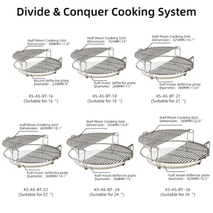 Sistema de Cocina <span class=keywords><strong>Divide</strong></span> & <span class=keywords><strong>Conquer</strong></span> Apto para Ollas de 21/22/24/26/28 Pulgadas - Product Image 4