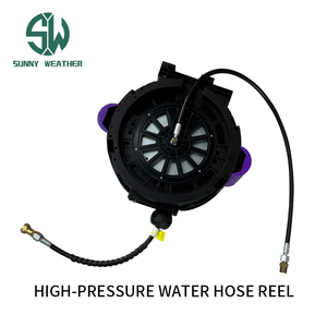 Carrete de Manguera Combinado 5 en 1 para Taller de Reparación de Automóviles: Agua/Eléctrico/Aire/Doble Tubería/<span class=keywords><strong>Limpieza</strong></span> de Alta Presión Comercial - Product Image 2