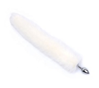 Queue de renard en fourrure artificielle métallique pour jeu de rôle et cosplay, plug anal pour femmes, couples, hommes, produits érotiques pour adultes