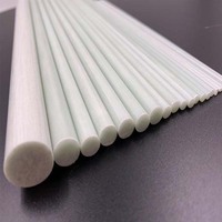 Tige solide en fibre de verre GFRP haute résistance pour renforcement, tige/bande en FRP/résine époxy/polyester, tige renforcée en fibre de verre, découpe