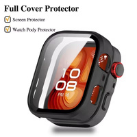 Coque rigide en verre pour Huawei Watch Fit 4 Pro Fit 5, housse de protection pour montre intelligente, protection d'écran en verre trempé, accessoires