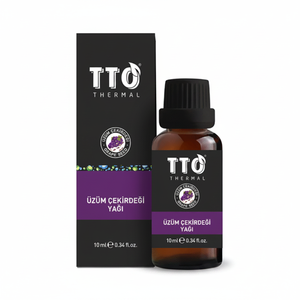 Huile de pépins de raisin thermique TTO 10 ml, huile essentielle pure à 100 %, hydratante, antibactérienne, aromathérapie, anti-inflammatoire, raffermissante pour la peau - Product Image 2