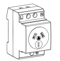 Nouvel article : Prise d'extension sur rail DIN australien 10A/15A/20A 250V IP20 pour boîtier de distribution