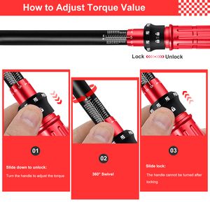 <b>Torque</b> Wrenches <b>Set</b> 1/4 3/8 1/2 Inch Drive Click, <b>Torque</b> Wrench Bike Moto Auto 3-25NM 5-60NM 20-230NM - Product Image 3