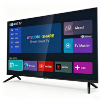 Smart TV LED de 32 y 43 Pulgadas con Android, WiFi, Pantalla 2K y 4K, 1080p HD, 4K HDTV