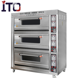 Attrezzatura per Snack piccola macchina per fare biscotti pietre elettriche per pizza a ponte singolo cottura per pane <span class=keywords><strong>forno</strong></span> macchine <span class=keywords><strong>da</strong></span> <span class=keywords><strong>forno</strong></span> <span class=keywords><strong>forno</strong></span> a gas - Product Image 3