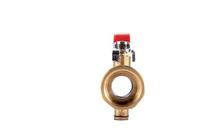 Hot Sale DN15 Messing kugel hahn mit Stahl griff