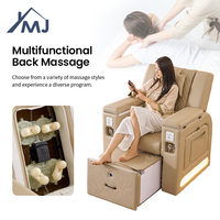 Station de manucure de salon, bain de pieds à remous, fauteuil de pédicure électrique avec massage