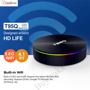 Nouvelle Box TV Intelligente Leadcool Android 9.0 T95Q Amlogic S905X2 Quad Core, 4 Go de RAM, 32 Go de Stockage, Résolution 4K HDR10+ - Product Image 5