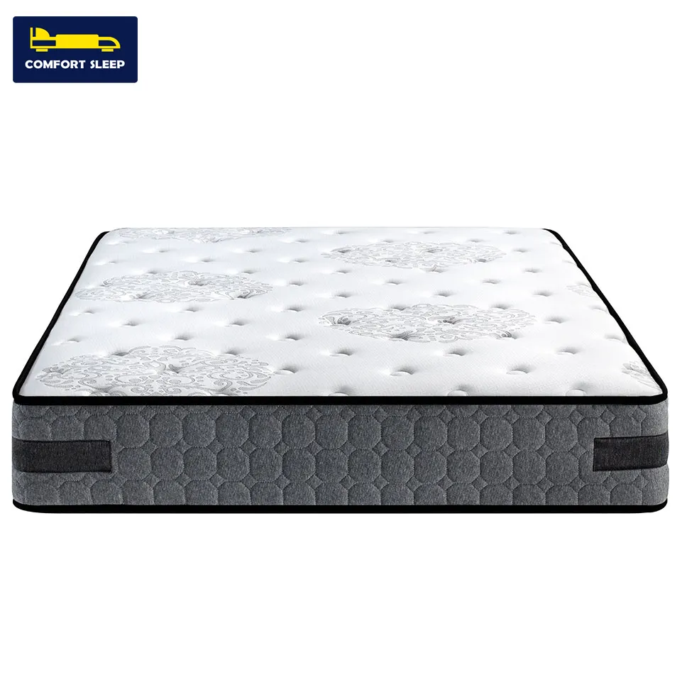 sleep well Hybrid king queen twin double size waterproof mattresses cover protector pocket spring gel memory foam mattress