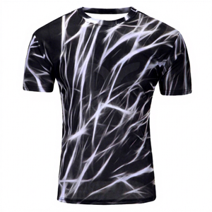 Estilo personalizado Hombres Sublimación Camisetas Ropa informal Hombres Sublimación Camisetas para la venta - Product Image 1