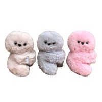 Peluche personnalisée avec logo, motif Hibou Robot Timide, Koala, rose, beige, gris, jouet en peluche dessin animé, bracelet, pendentif de sac, coussin décoratif doux