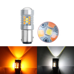 Bombilla LED para Auto de Doble Color 1156 1157 T20 T25 4014 105SMD 3W con Garantía de 2 Años -40~+80, Luz de Giro, Reversa, Freno y Trasera - Product Image 2