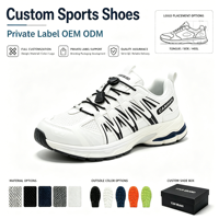 Chaussures de sport pour hommes, baskets décontractées, chaussures de course, imperméables, en cuir, rehaussantes