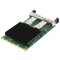 Kartu jaringan E810-XVAM2 chip PCIe 4.0 x8 antarmuka SFP28 dual port 25GbE komponen komputer E810XXVDA2OCPV3 OCP 3.0