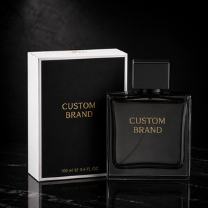 Coffret de Parfums de Luxe à Marque Blanche, Bouchon Carré Mat, Logo Personnalisé, Bois de Santal <span class=keywords><strong>Intense</strong></span>, Ambre, Brume Écologique, Spray EDP - Product Image 1