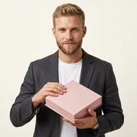 Boîte cadeau haut de gamme, boîte d'emballage rigide personnalisée, boîte à couvercle rabattable personnalisée, boîte en carton de qualité respectueuse de l'environnement
