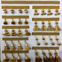Vente directe d'usine Rideaux à glands en dentelle de style européen simples Accessoires à glands suspendus Perles de dentelle à glands Décoration