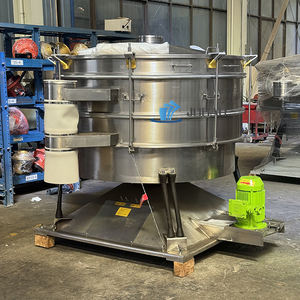 Высокопроизводительное круглое вращающееся сито-сепаратор из нержавеющей стали для кофейного порошка - Product Image 3