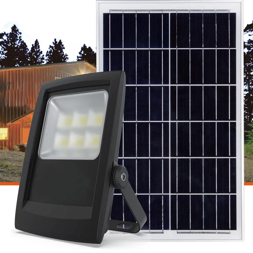 2022 베스트 셀러 야외 태양 광 발전 정원 램프 LED 태양 에너지 절약 홍수 조명 조정 가능한 헤드