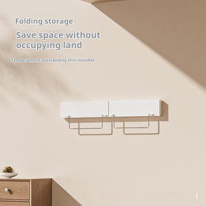 Dày Giặt Khô Giá Có Thể Thu Vào Có Thể Gập Lại Treo Tường Khăn Khô Giá Quần Áo Móc Áo Ráp Cho Nhà Trong Nhà Sử Dụng - Product Image 3