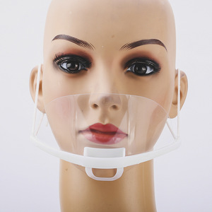 Protège-bouche anti-buée pour le visage, de qualité alimentaire, réutilisable, lavable, anti-salive, pour la restauration et la cuisine - Product Image 1