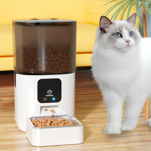 Alimentador automático de mascotas Microchip de gran capacidad con Control remoto de aplicación de teléfono móvil Wifi inteligente 6l para perros y gatos superventas - Product Image 2