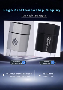 New 2026 <b>FLASK</b> <b>Electric</b> Plastic Hydrogen <b>Water</b> Bottle 5000PPB SPE PEM Vortex Electrolysis BPA Free for Travel Home Gym Use - Product Image 5