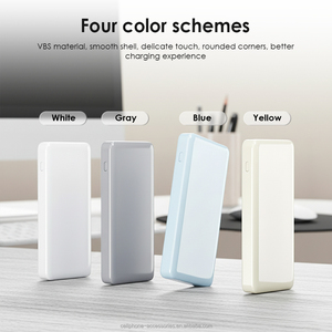 Banque d'alimentation portable grande capacité 10000 mAh, vente chaude 2026, ensemble cadeau, chargeur ultra-rapide, chargeur de téléphone portable, logo personnalisé, cadeaux promotionnels - Product Image 2