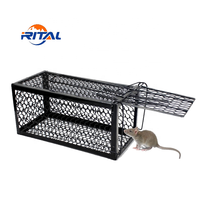 Souris réutilisable domestique sans bruit et sans odeur, tueur de rongeurs en métal, gopper, animaux vivants, taupe, Rat, piège à souris
