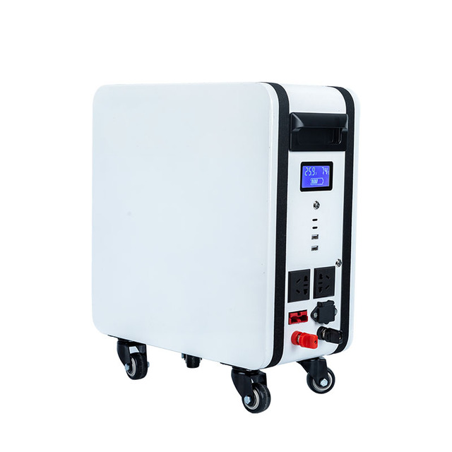 Portable Power Station 2000W, 2048Wh Battery Backup Portable Generator Solar Generator