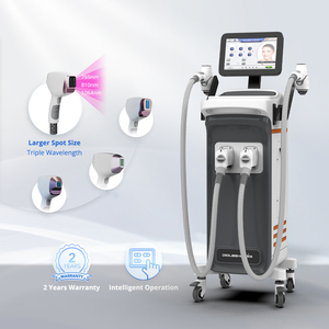 Newest 4 Wavelength 755nm 1064nm 808nm 940nm Professional Ice Painless Diode Laser Hair Removal Machine