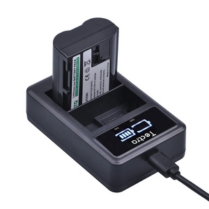 ENEL15 EN-EL15 es EL15A LED Dual USB cargador para <span class=keywords><strong>Nikon</strong></span> <span class=keywords><strong>D850</strong></span> D7000 D600 D810 <span class=keywords><strong>D750</strong></span> D610 D7500 D7200 MH-25 - Product Image 1