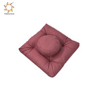 Coussin Tatami personnalisé en coton biologique, coussin de méditation
