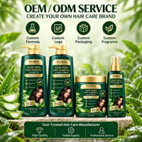 Sampo & Kondisioner 2-in-1 Krim Organik Bernutrisi Anti-Ketombe Melembapkan dengan Lidah Buaya untuk Semua Jenis Rambut