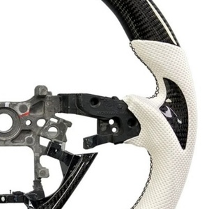 Volante de Fibra de Carbono Real de Alta Calidad para <span class=keywords><strong>Honda</strong></span> Accord 10ª Generación, Odyssey, Allison, Fit, City - Product Image 4