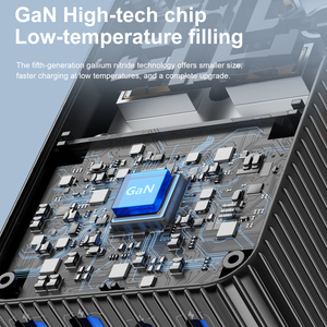 Adaptador de Viaje Mini Ultrafino con Múltiples Puertos, Convertidor de Corriente Global de Carga Rápida de 45w, OEM ODM, 250V-110V, Bloque de Carga Rápida Hyted - Product Image 5