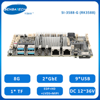 Fabricante de placa base del sistema Android 12, brazo Cor-tex, quiosco de señalización Digital, RK3588, 1 unidad