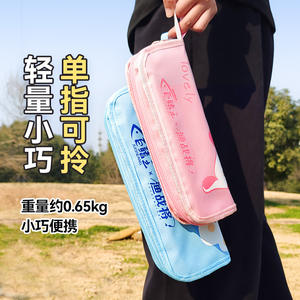 เก้าอี้พับเด็กลัคกี้แบร์เก้าอี้สตูลขนาดเล็กน้ำหนักเบาแบบพกพาสำหรับใช้ในสวนกลางแจ้งตัวเลือกสีฟ้าสีชมพู - Product Image 2