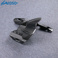 AKOSO 100% 3K accessoires de moto en fibre de carbone sèche garde-boue arrière garde-boue carénage pour Kawasaki Z800 2013-2016