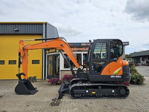 Miniexcavadora DX60E-10 en Oferta, Motor de 37.3kW, Sistema Hidráulico Potente, 5900kg, Máquina de Construcción Eficiente - Product Image 2