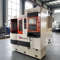 Rectificadora de Superficies CNC Automática FANUC de Alta Configuración para Mecanizado de Obleas de Semiconductores