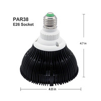 Haute puissance 54W PAR38 ROUGE Bleu LED Ampoule croissante 660NM PAR38 Lampe végétale