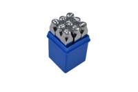 Tampon en métal DIY 9PCS 10mm Number Steel Stamp Die Punch Jewelry Stamp Set Digital Punch