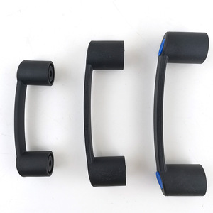 Manijas de nailon para gabinetes, forma de barra, 93,4, 117, 132, espaciado entre orificios, montaje en superficie para puertas y cajones de muebles - Product Image 2