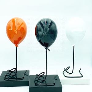 Grande sculpture extérieure en montgolfière avec personnalisation <span class=keywords><strong>d</strong></span>'usine avec <span class=keywords><strong>socle</strong></span> en marbre - Product Image 4