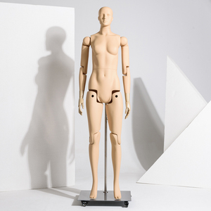 Mannequins d'articulations mobiles de couleur noire de peau masculine complète d'expédition le jour même - Product Image 5